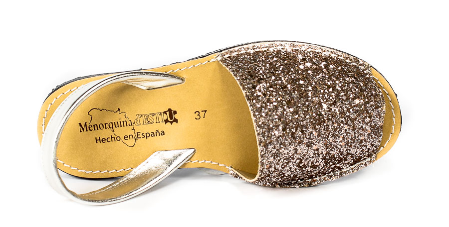 Sandały Menorquina 550 Glitter Skin