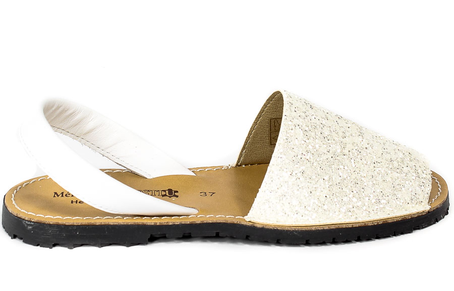 Sandały Menorquina 550 Glitter White/Ice
