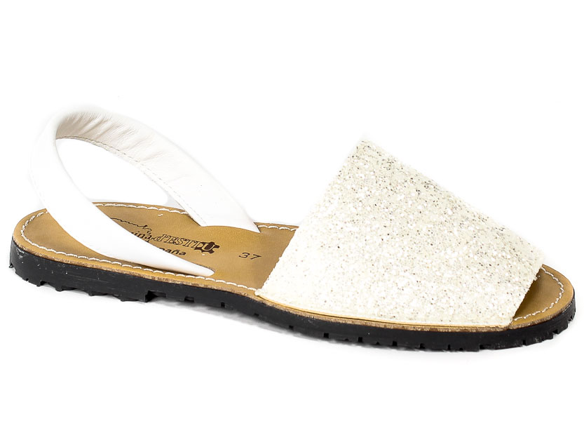 Sandały Menorquina 550 Glitter White/Ice