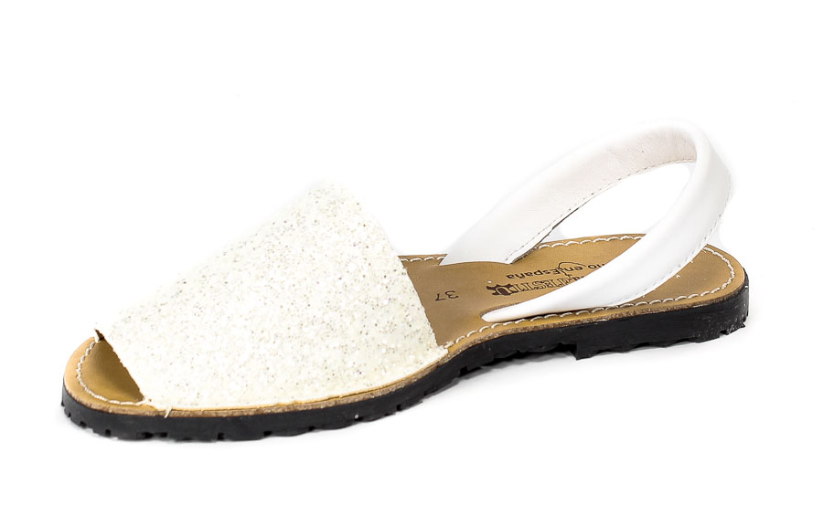 Sandały Menorquina 550 Glitter White/Ice