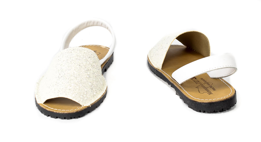 Sandały Menorquina 550 Glitter White/Ice