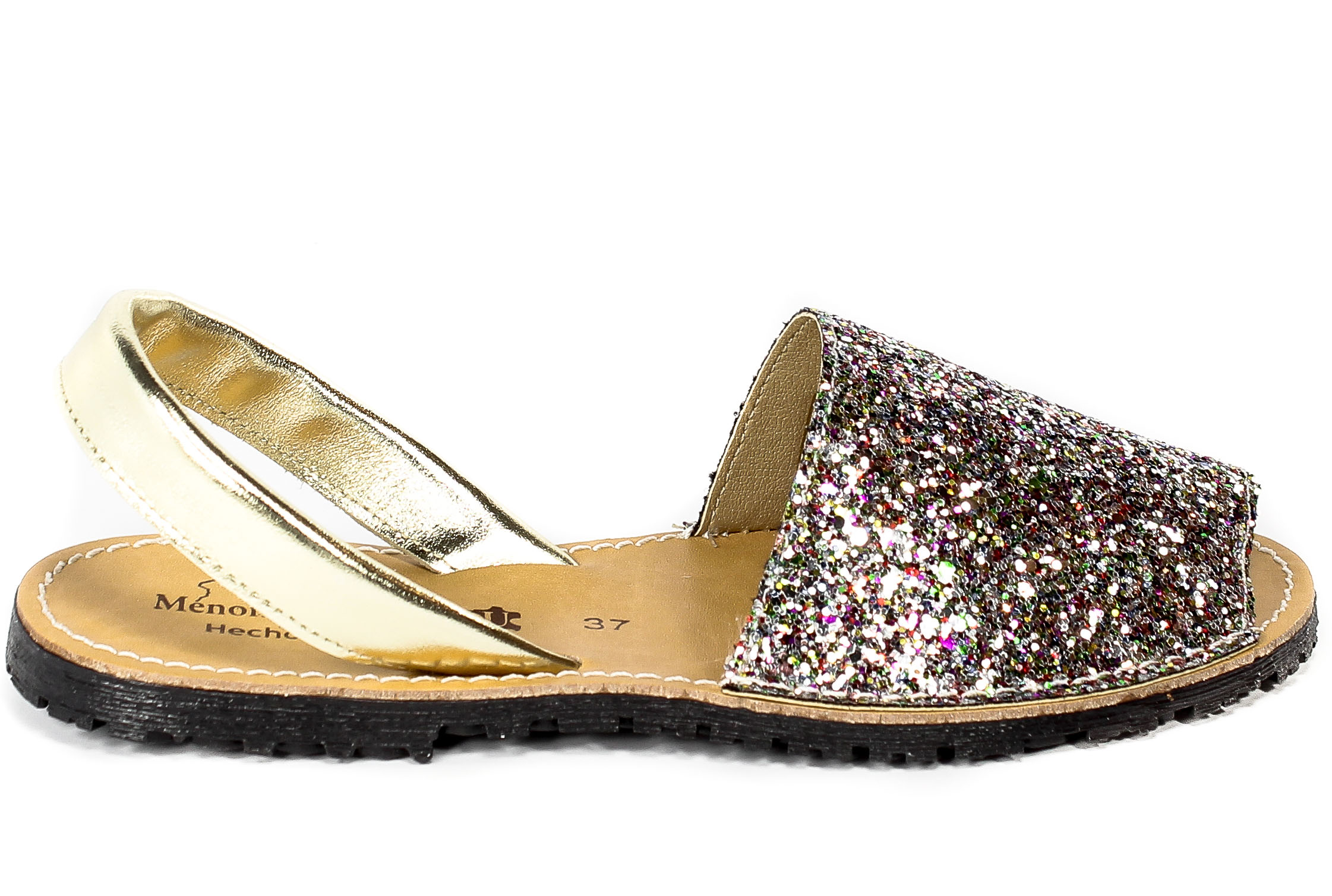 Sandały Menorquina 550 Glitter Multicolor