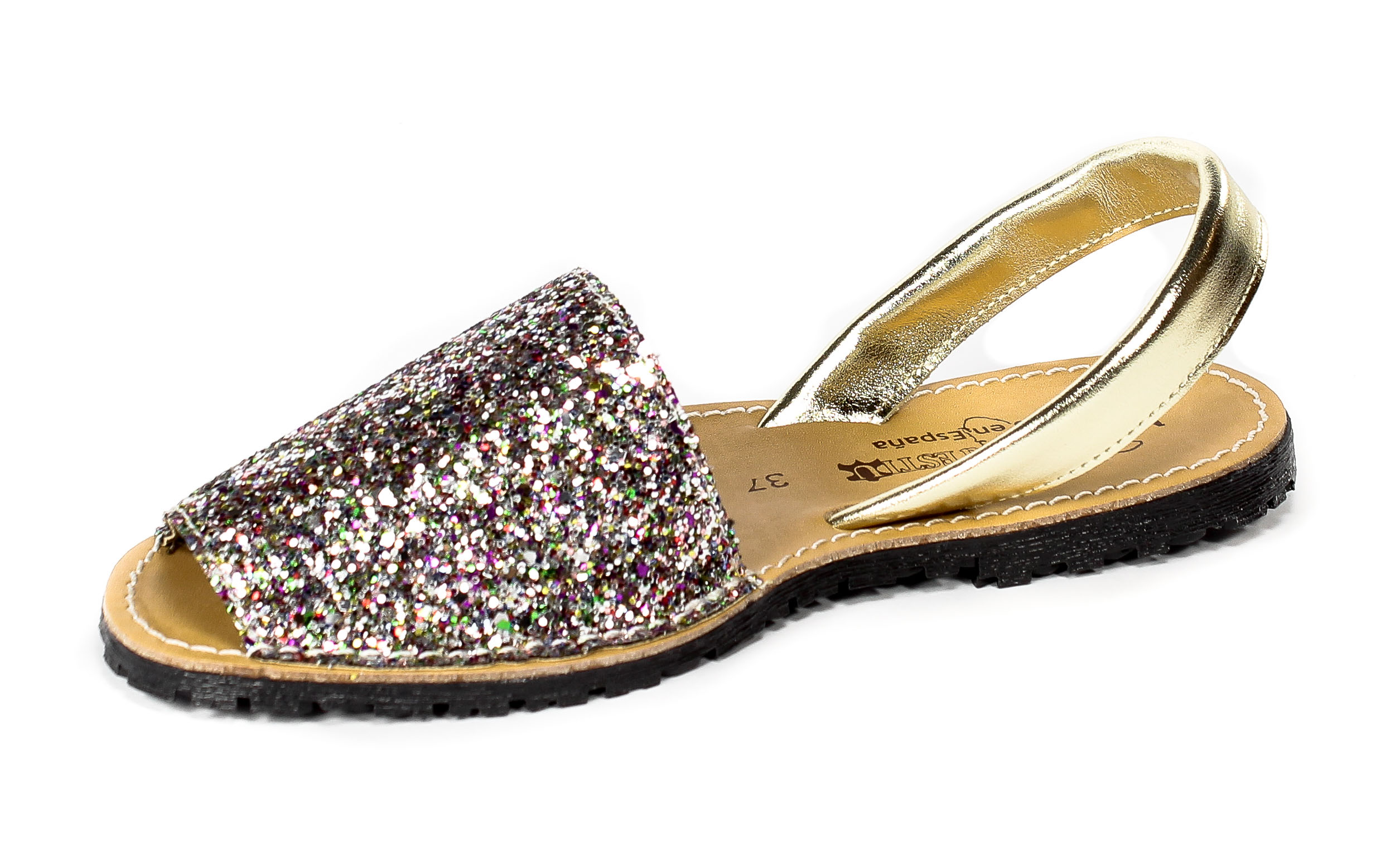 Sandały Menorquina 550 Glitter Multicolor