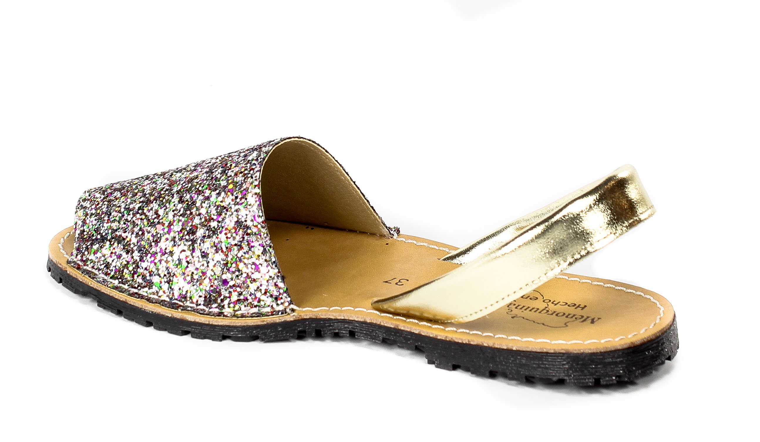 Sandały Menorquina 550 Glitter Multicolor