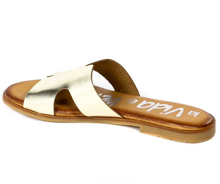 Klapki La Vida Es Bella 4612 Laminado Platino