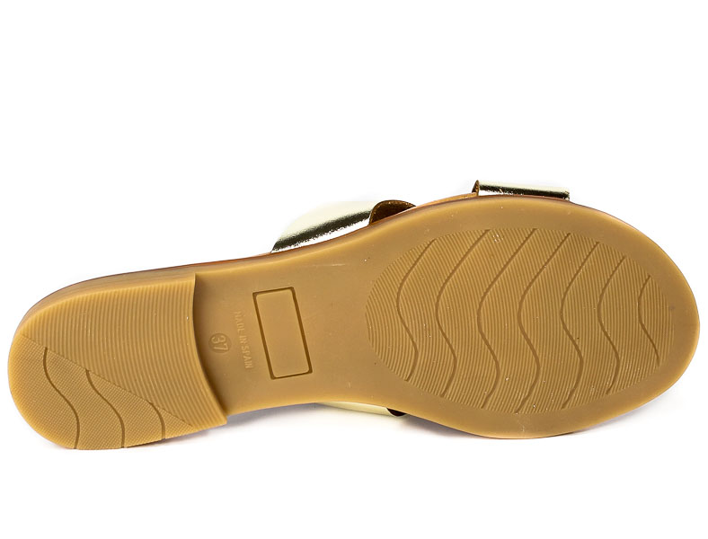 Klapki La Vida Es Bella 4612 Laminado Platino