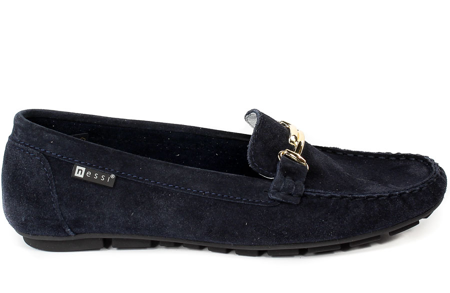 Mokasyny Nessi 21035 Granat W4
