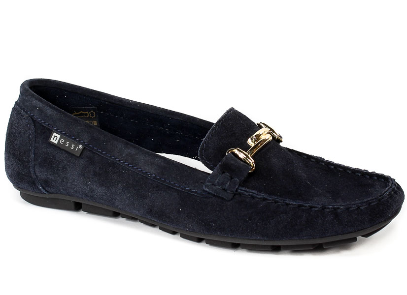 Mokasyny Nessi 21035 Granat W4