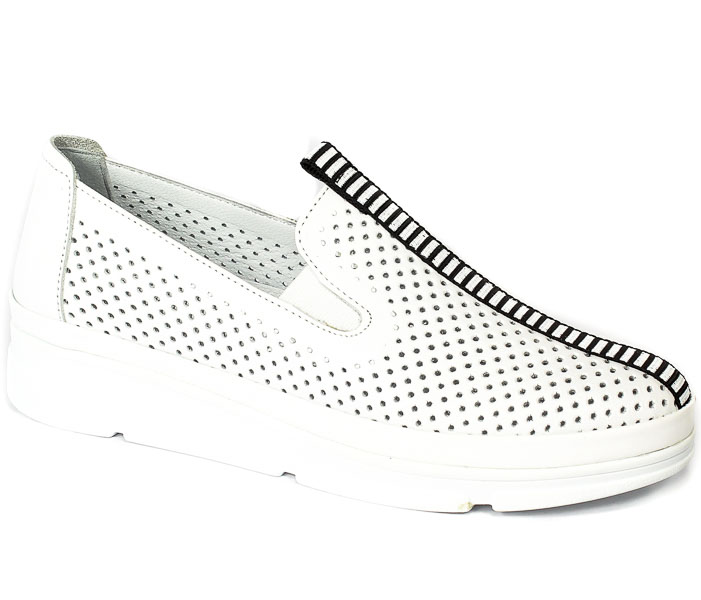 Półbuty Boccato 481.504 White.TB01