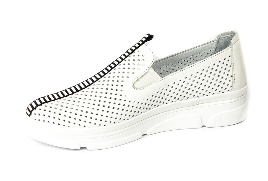 Półbuty Boccato 481.504 White.TB01