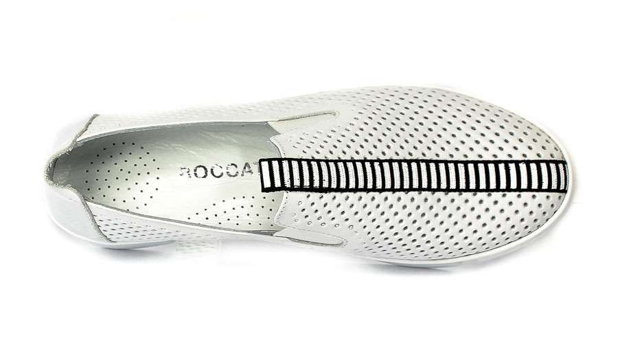 Półbuty Boccato 481.504 White.TB01