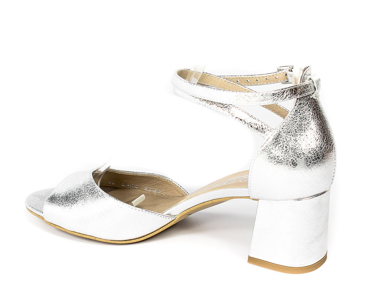 Sandały Kotyl 3805 Srebrny Lico