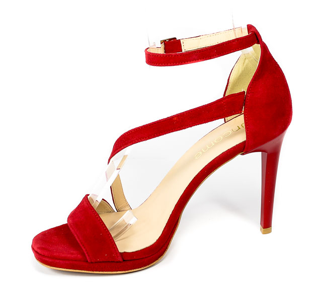 Sandały Uncome 32102 Cam. Rosso
