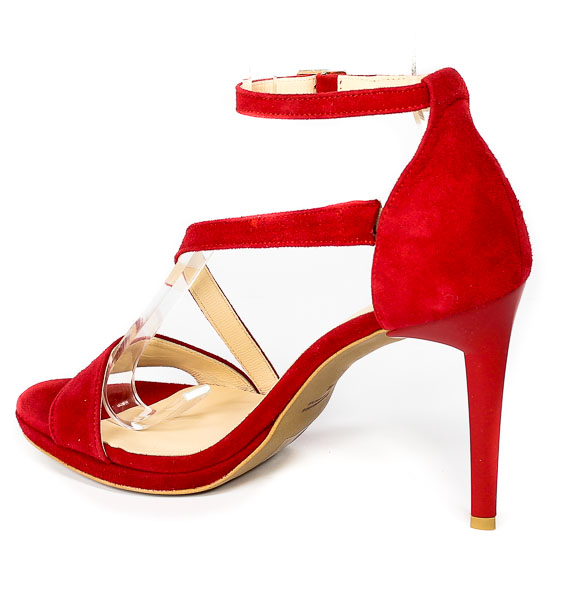 Sandały Uncome 32102 Cam. Rosso