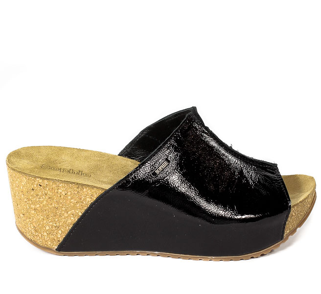 Klapki Sophie 1626 L-114 Czarny