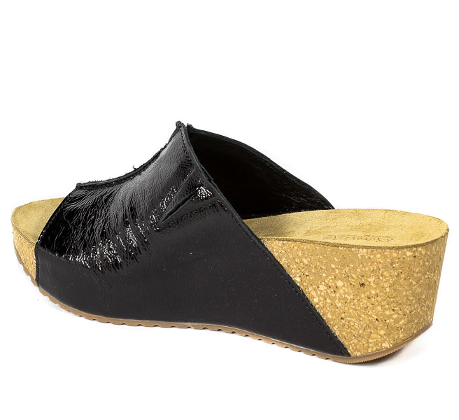 Klapki Sophie 1626 L-114 Czarny