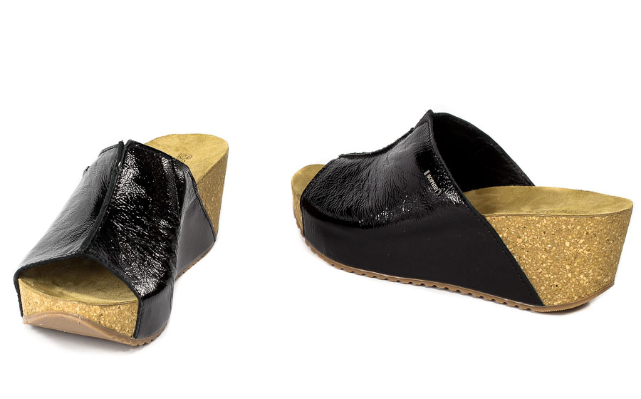 Klapki Sophie 1626 L-114 Czarny