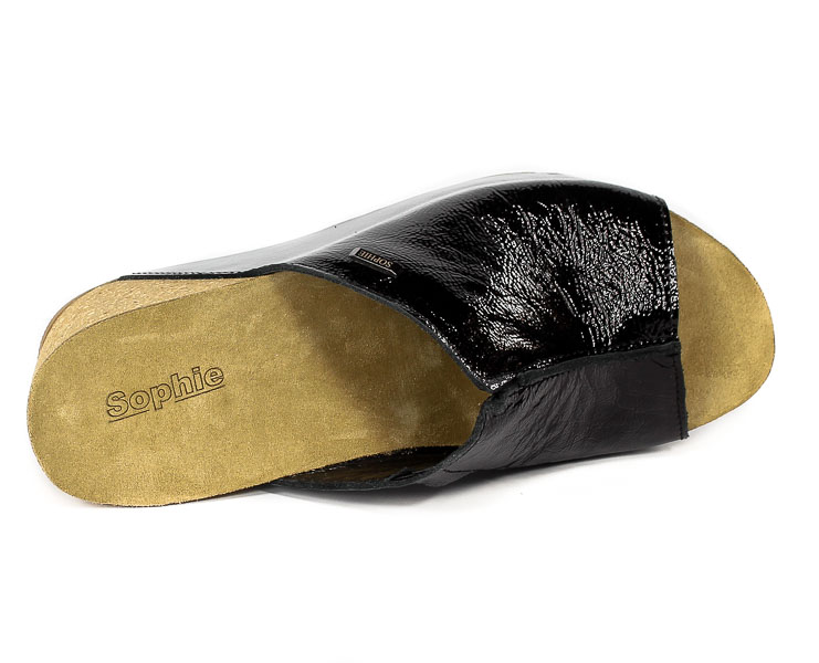 Klapki Sophie 1626 L-114 Czarny