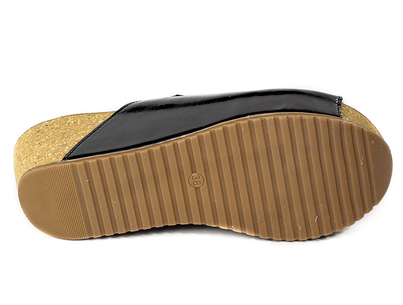 Klapki Sophie 1626 L-114 Czarny