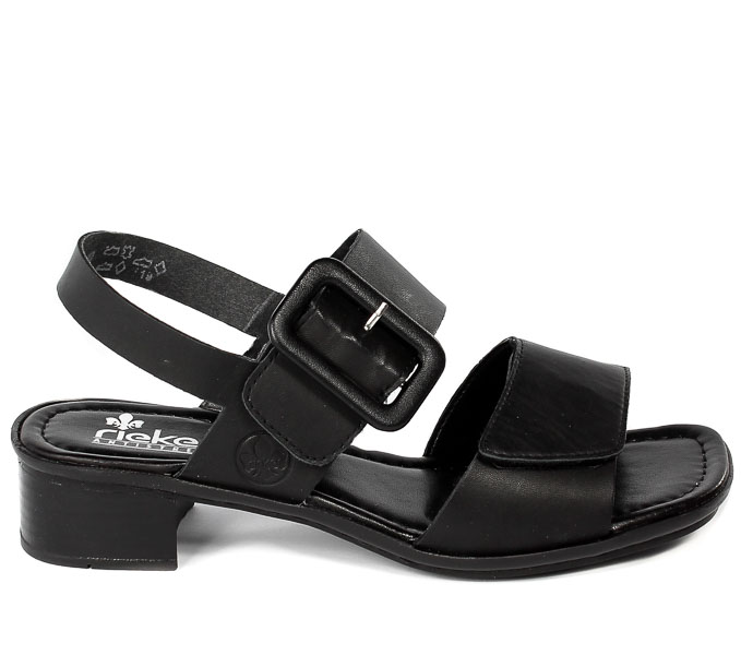 Sandały Rieker 62663-01 Black