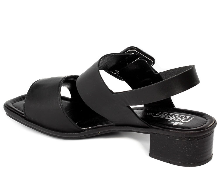 Sandały Rieker 62663-01 Black