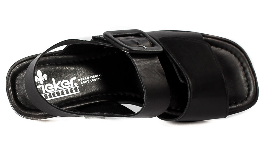 Sandały Rieker 62663-01 Black