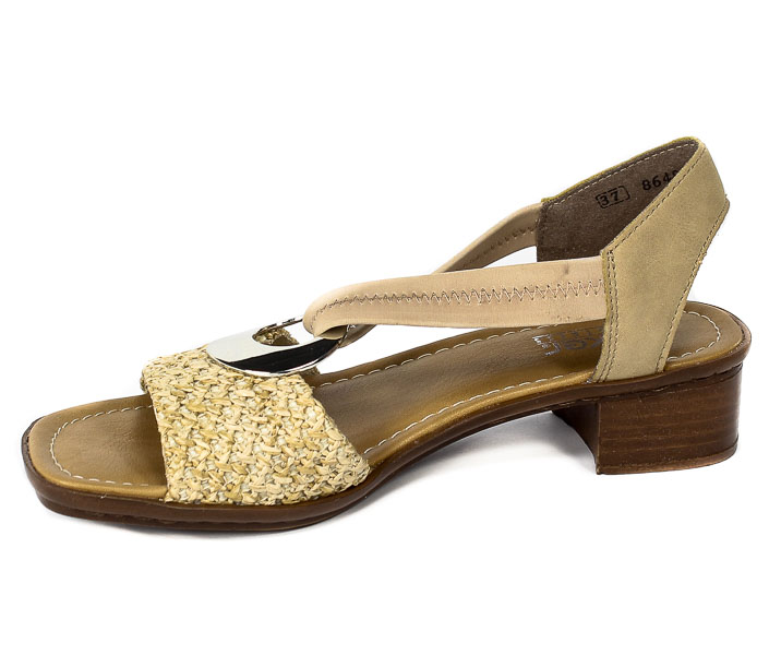 Sandały Rieker 62664-61 Beige