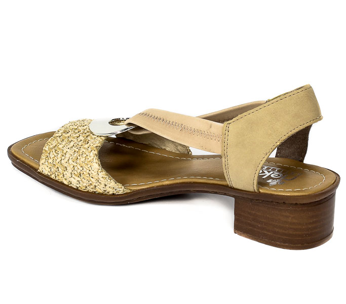 Sandały Rieker 62664-61 Beige