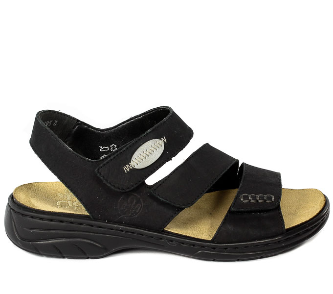 Sandały Rieker 64573-00 Black