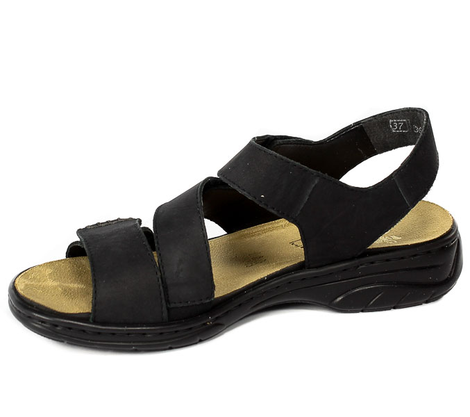 Sandały Rieker 64573-00 Black