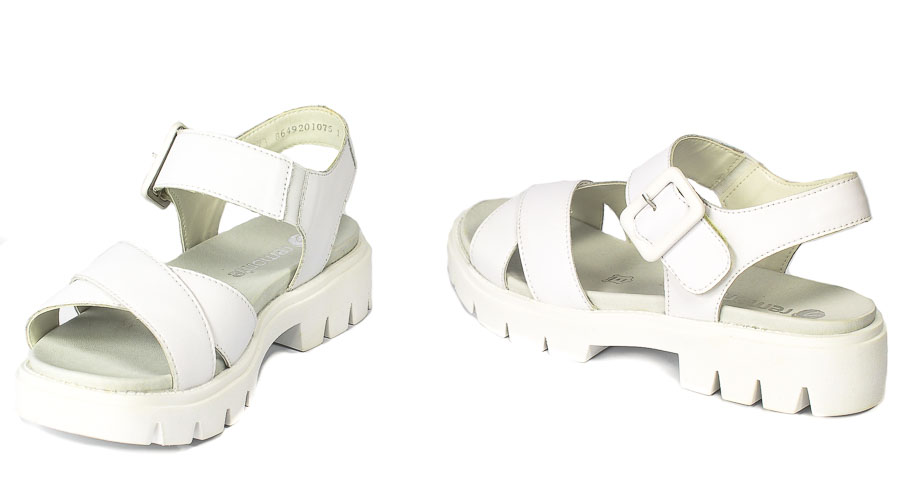 Sandały Remonte D7950-80 White