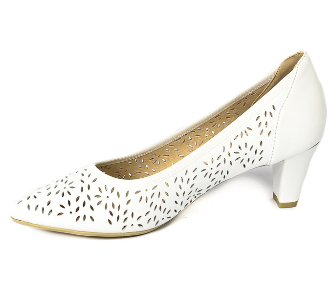 Czółenka Caprice 9-22503-28 102 White Nappa