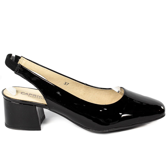 Sandały Caprice 9-29500-28 018 Black Patent 
