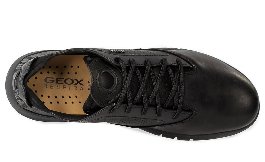 Półbuty Geox U927FA-C9997 Black