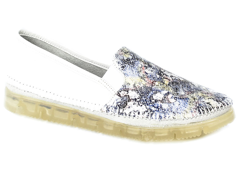 Espadryle Maciejka 03512-41 00-0 Biały Granat