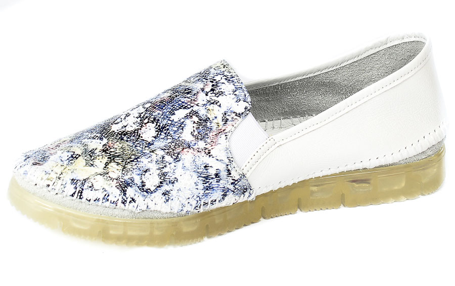 Espadryle Maciejka 03512-41 00-0 Biały Granat