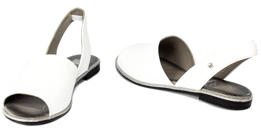 Sandały Lemar 40166 Monza Biała