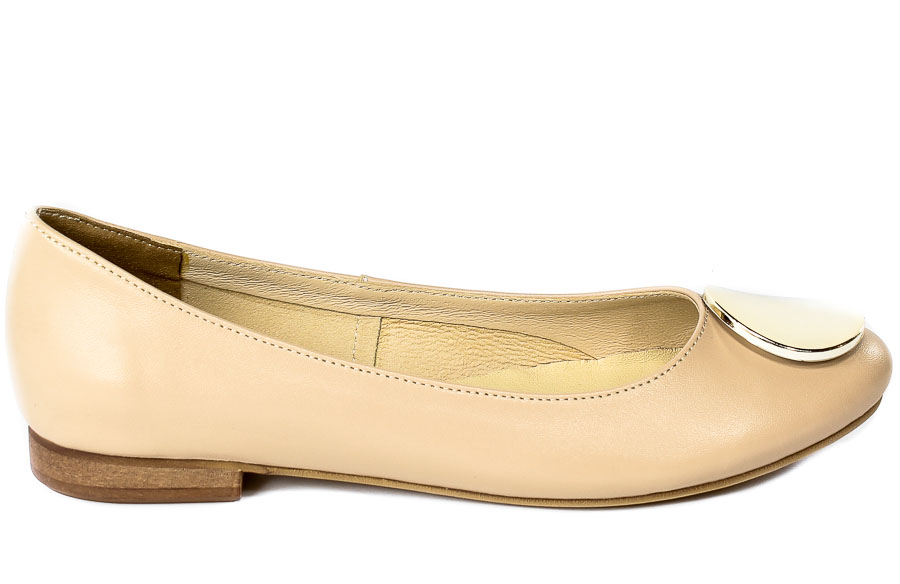 Baleriny Alexio Giorgio A07 Beżowy