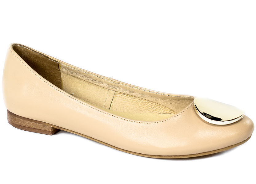 Baleriny Alexio Giorgio A07 Beżowy