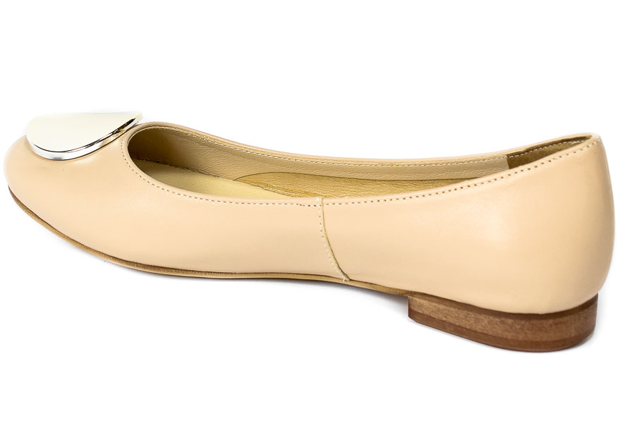 Baleriny Alexio Giorgio A07 Beżowy