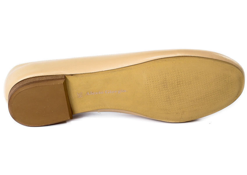 Baleriny Alexio Giorgio A07 Beżowy