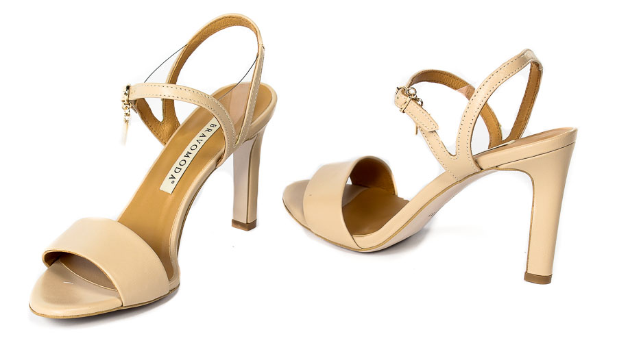 Sandały Bravo Moda 0004 Beż 102