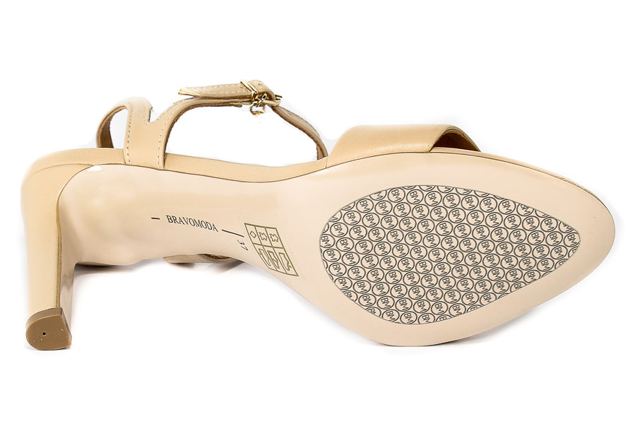 Sandały Bravo Moda 0004 Beż 102