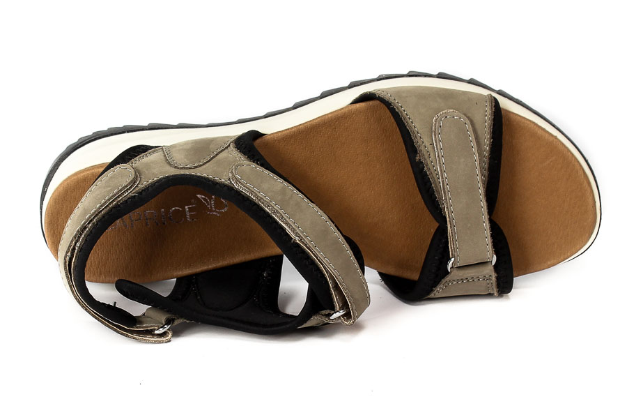 Sandały Caprice 9-28711-28 913 Taupe Nub