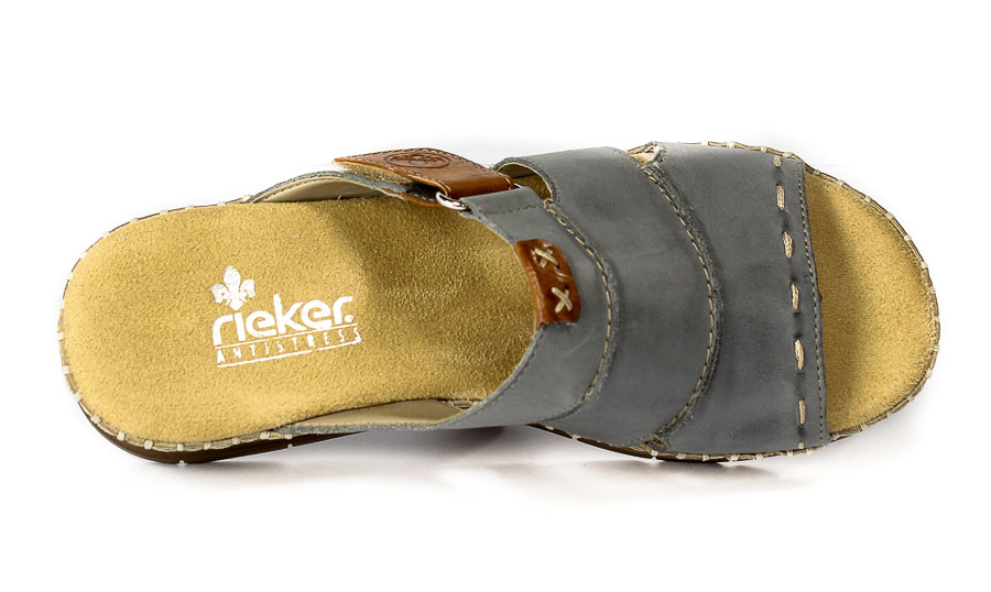 Klapki Rieker V1253-12 BLUE