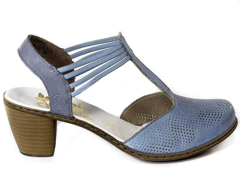 Sandały Rieker 40988-12 Blue
