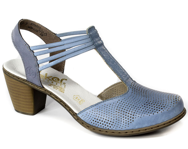 Sandały Rieker 40988-12 Blue