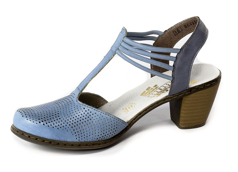 Sandały Rieker 40988-12 Blue