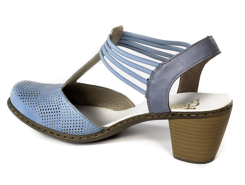 Sandały Rieker 40988-12 Blue