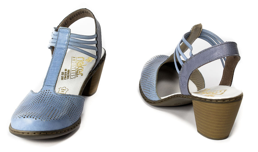 Sandały Rieker 40988-12 Blue